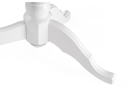 Стол деревянный Адней белый, рисунок