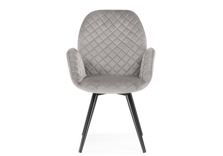 Стул Муат поворотное confetti silver, черный