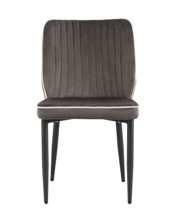 Стул Лоренс велюр антрацитовый