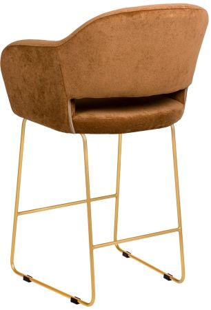 Кресло бар Oscar Кор/Линк золото