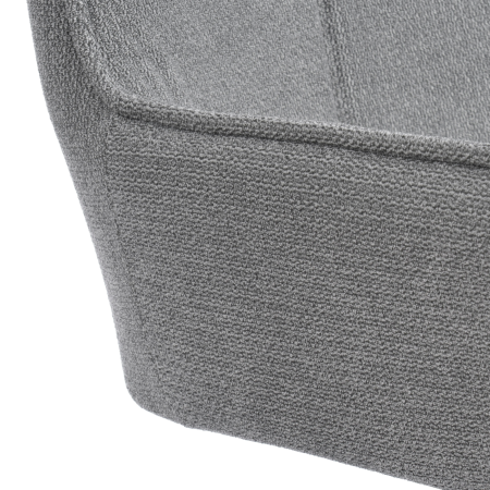 Кресло Murano/Мурано серый, хром