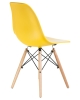 Стул обеденный DSW ножки светлый бук, желтый Y-01