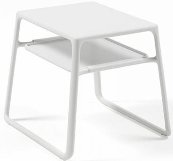Столик пластиковый для лежака Pop белый Столик пластиковый для лежака Pop белый