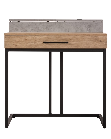 Стол туалетный Loft дуб натуральный, бетон
