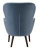 Кресло Дижон голубой