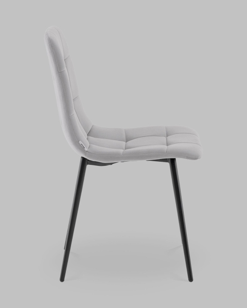 Стул Одди NEW велюр светло-серый