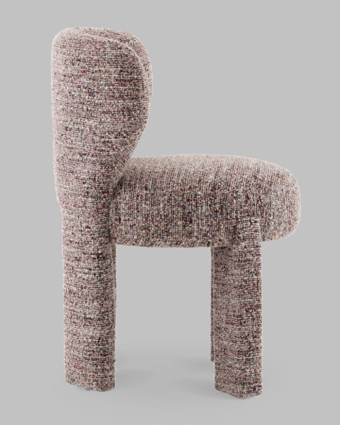 Стул Lainr бордовый меланж