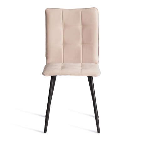Стул обеденный Bari бежевый велюр
