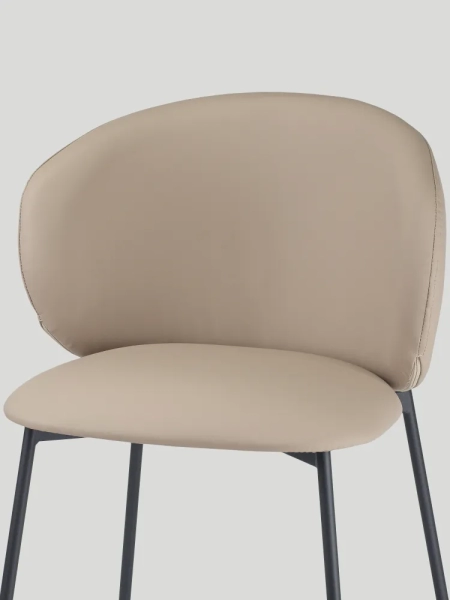 Стул для кухни SOLIS бежевый экокожа NAPPA 131, комплект 2шт
