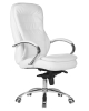 Офисное кресло для руководителей LYNDON белое