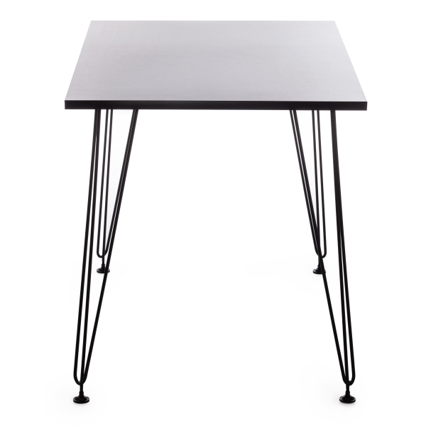 Стол STAR ЛДСП и металл, 110х70х75 см, черный