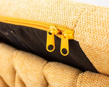 Набор 2 шт Стул барный LEON, желтая ткань (LAR 275-8)