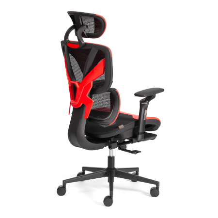 Кресло KingCobra черный и красный