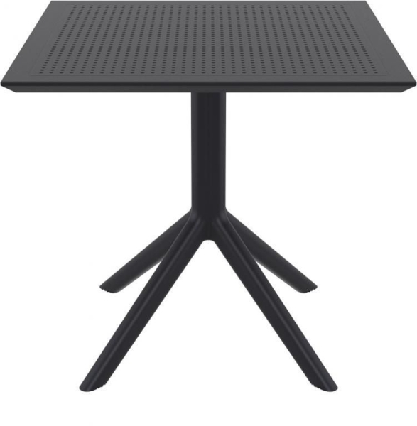 Стол пластиковый Sky Table 80 черный Стол пластиковый Sky Table 80 черный
