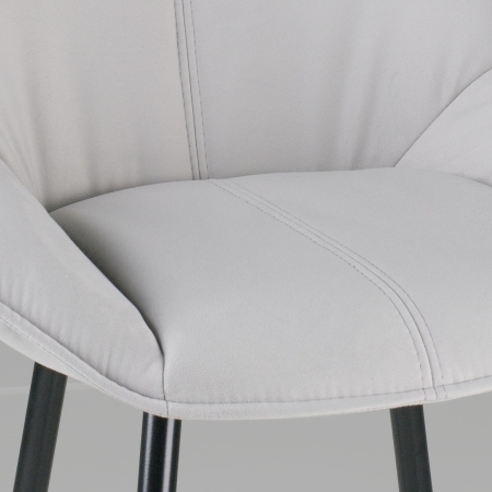 Стул для кухни Осло велюр серый velutto 51