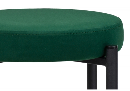 Табурет Кудо велюр velutto 33, черный