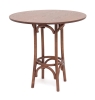 Стол деревянный круглый Зальцбург средний тон
