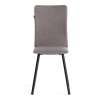 Стул обеденный La Rousse серый с черными ножками