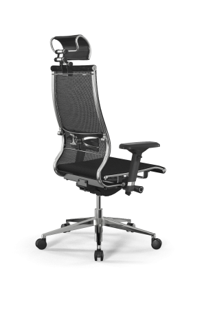 Компьютерное кресло Samurai L2-5D - TS /Kc00/Nc00/D04P/H2cL-3D(M26.B32.G25.W03), черный плюс фото в интернет-магазине Stoolmarket