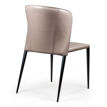 Стул Albert (Альберт) кожа капучино