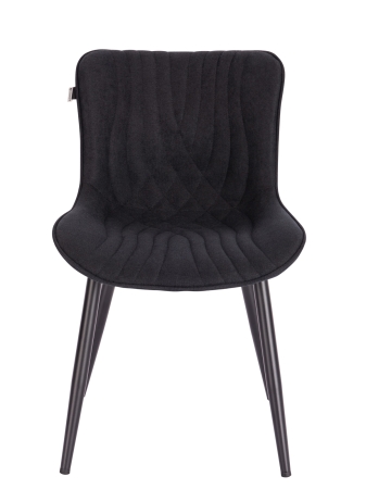 Обеденный стул Aqua ткань черный