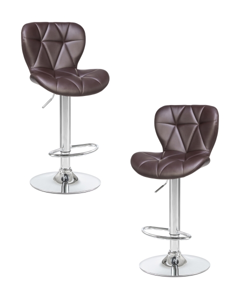 Набор 2 шт Стул барный BARNY, коричневый