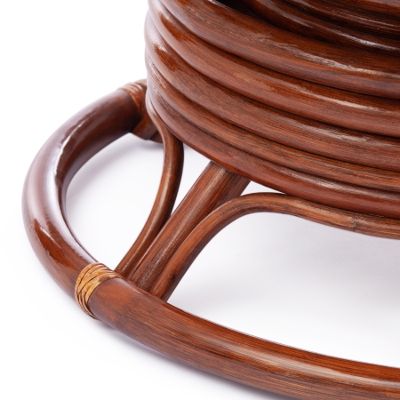 Кресло вращающееся "FLORES" 5005 без подушки, орех