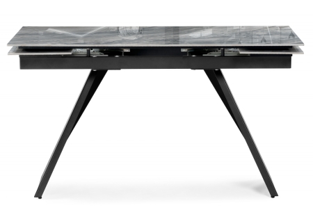 Керамический стол Хорсборо 140(200)х80х79 оробико, черный