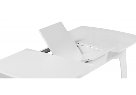 Стол деревянный Терзот прямоугольный 100(130)х70х76 белый