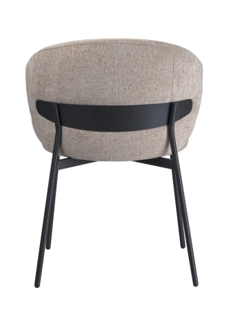 Стул для кухни SOLIS бежевый шенилл ELEMENT 290, комплект 2шт