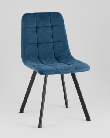 Стул Одди Original Square велюр синий