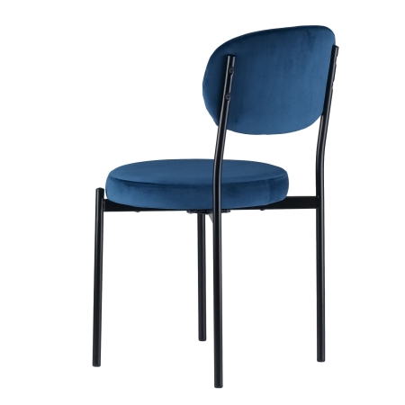 Стул Maso велюр синий