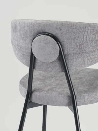 Стулья для кухни Дрим серый шенилл ELEMENT 993, комплект 2шт