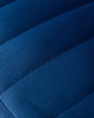 Стул барный CHARLY синий велюр MJ9-117