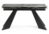Керамический стол Ливи 140(200)х80х78 оробико, черный