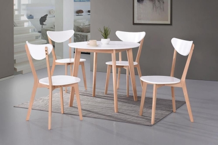 Стол обеденный раскладной BOSCO (Боско) светлые ножки