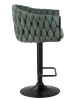 Стул барный LEON зеленая ткань LAR 275-23