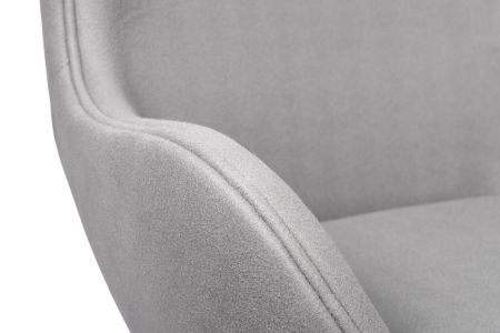 Кресло EGG CHAIR светло-серый кашемир