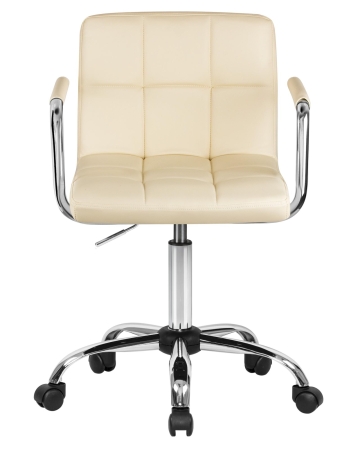 Набор 2 шт Офисное кресло для персонала TERRY, кремовый