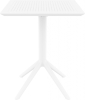 Стол пластиковый складной Siesta Contract Sky Folding Table 60 белый