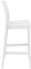 Стул пластиковый барный Siesta Contract Maya Bar 75 белый