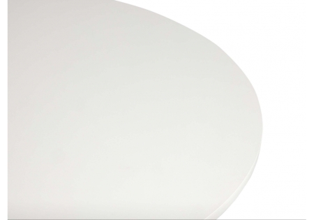 Стол деревянный Барел 110 белый, золото