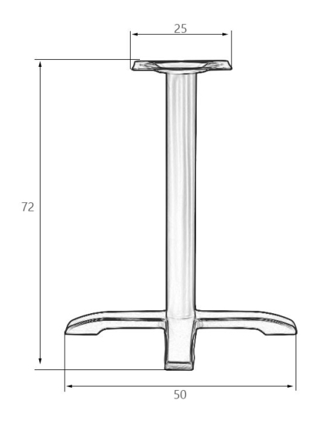Подстолье обеденное SALLY