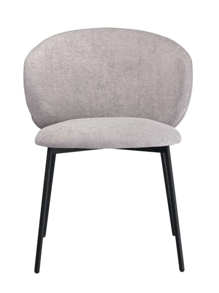 Стул для кухни SOLIS серый букле MOSS 960, комплект 2шт