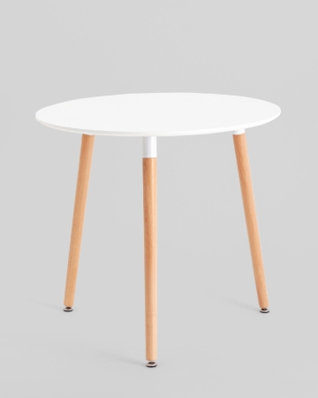 Стол круглый EAMES DST NEW D80 белый