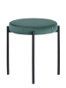 Табурет Maso велюр зеленый