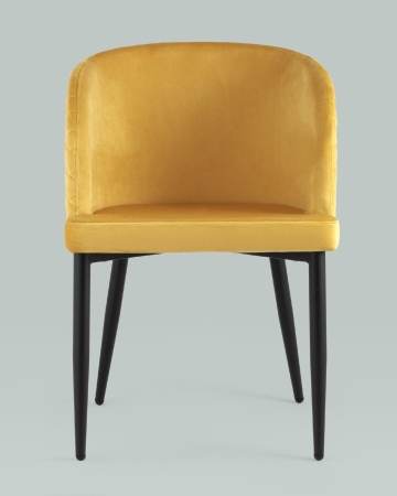 Стул Оскар велюр оранжевый