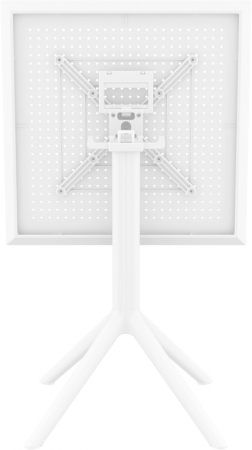 Стол пластиковый складной Siesta Contract Sky Folding Table 60 белый