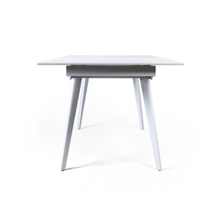 Стол раскладной Buren (140+30+30) керамика светлая