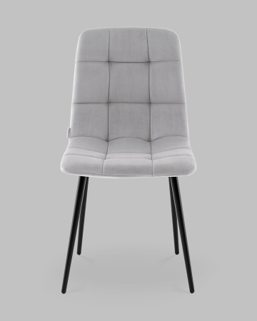 Стул Одди NEW велюр светло-серый